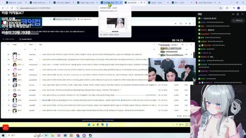 주륵주륵르르 - [클립]최중순위에서 71위인걸 확인하고 굳은 비숑 반응