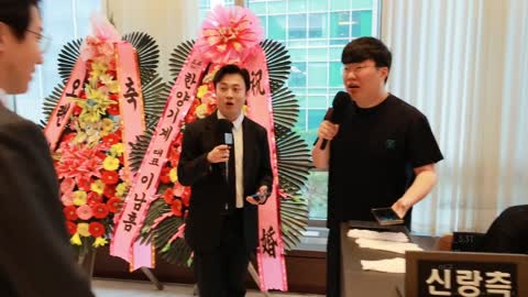 반응몬 - 봉준X깨박 강만식 결혼식 인터뷰 - 강만식