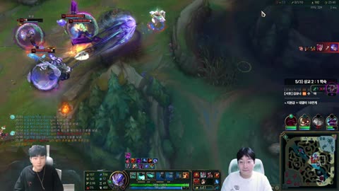 주륵주륵르르 - [클립]3대5 바론 한타 쓸어먹는 이상호 클템