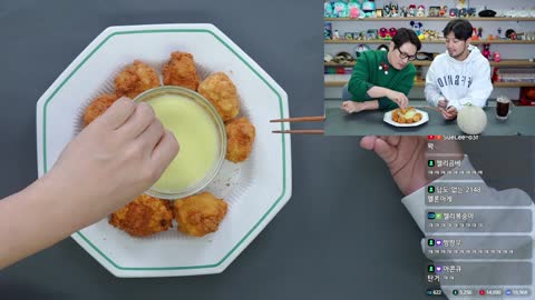 무승boo - [클립]침&amp;풍 멜론튀김 쿡방