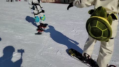 주륵주륵르르 - [클립]보드 타다가 쓰레기 줍는 임아니