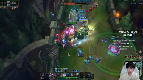 숲챤 - [클립]피넛 NEW시즌 솔랭전사 with 제카 구마유시