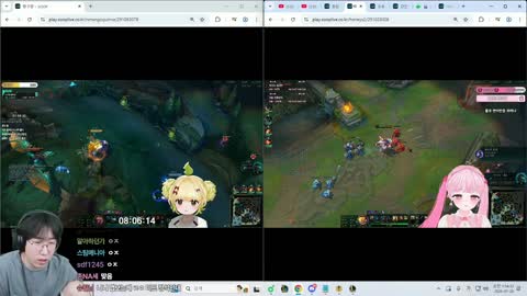 월룩이 - [클립]니니 테토 그 자체 플레이에 좋아 죽는 강만식