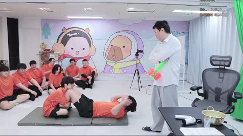 얼게돔 - 윗몸일으키기?