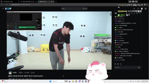 월룩이 - [클립]한둬얼 안무 창작에 찐텐 웃음 터지는 고세구