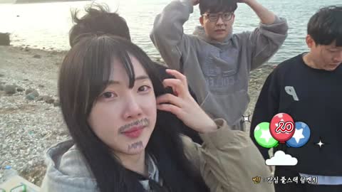 주륵주륵르르 - [클립]킴해적단 임아니 단체 낙서 완성