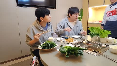 반응몬 - [클립]중국 하이디라오 직원분 빵터트리는 김민교x이상호의 ...