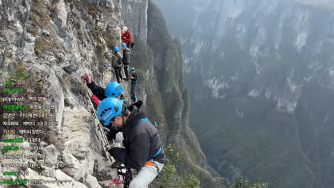 야바 - [클립][무수 장가계]안전을 위해 복귀하기로 한 깨박이 &amp; 사색...