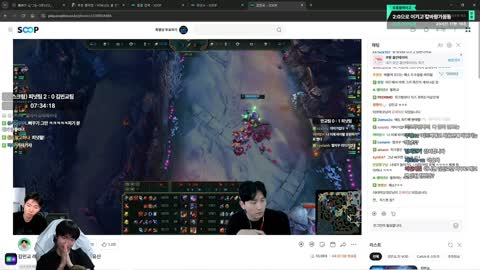 주륵주륵르르 - [클립]김동하 팀에 대한 소신발언을 보는 피넛 입틀막