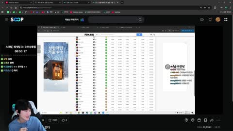 반응몬 - (1/2)방송 찾아온 김동하에게 메가동하 좌표 받고 리딸하는...