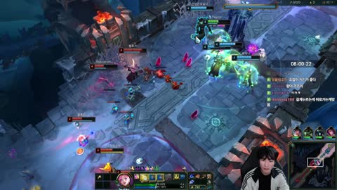 주륵주륵르르 - [클립]이지상: 세라핀 어떤 새끼야 방금 피넛: (웃참)