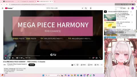 귀뚜람 - [엔쥬] 하데스 - 메가피스 하모니 (TJ노래방 유튜브 오픈런)