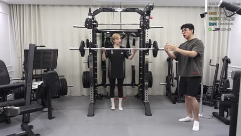 Deadlift_220 - [ 지피티 지옥 pt ] 50kg 프리 바벨 스쿼트 성...