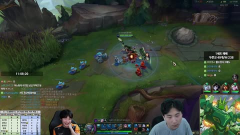 주륵주륵르르 - [클립]피넛 솔랭내기 중계방