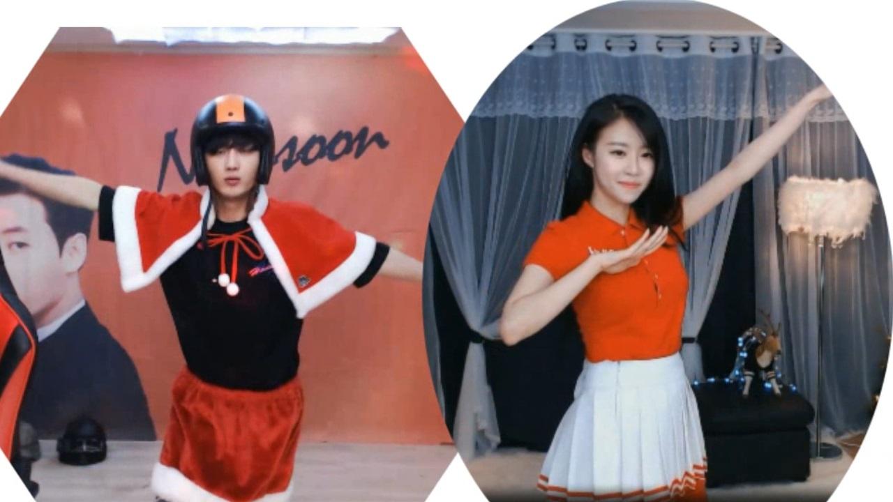 크레용팝 원조 엘린X남순 빠빠빠댄스대결 !!