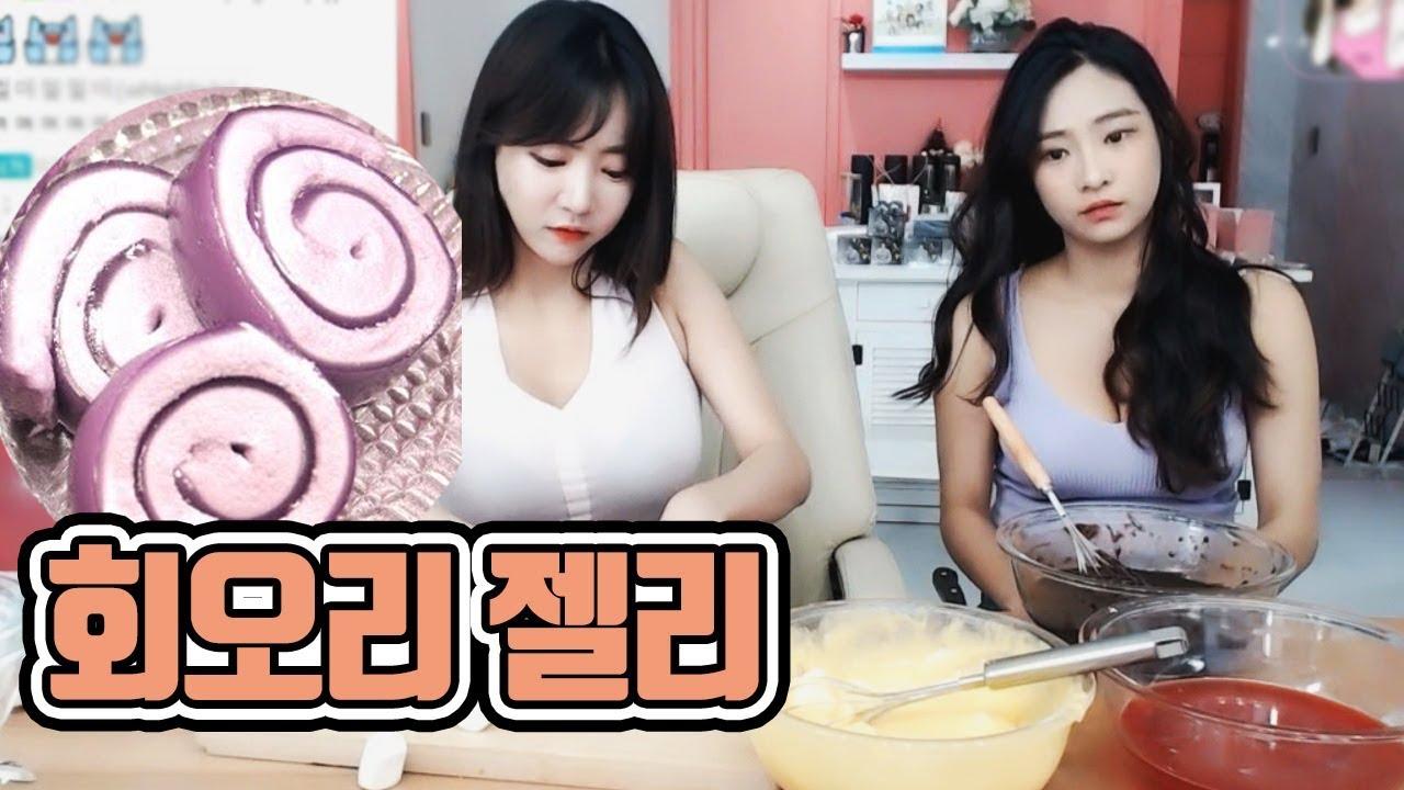 초간단 레시피! 알록달록한 회오리 젤리 만들기!