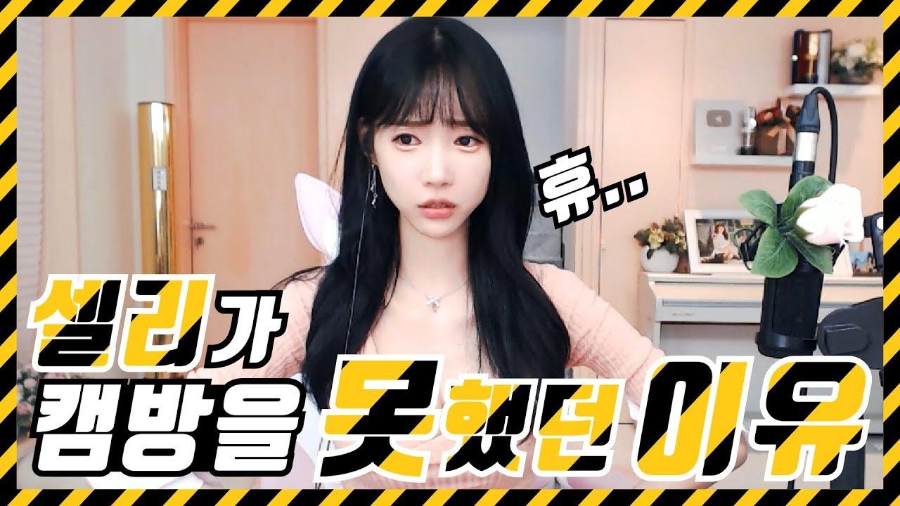 셀리그동안 캠방송을 못했던 이유..