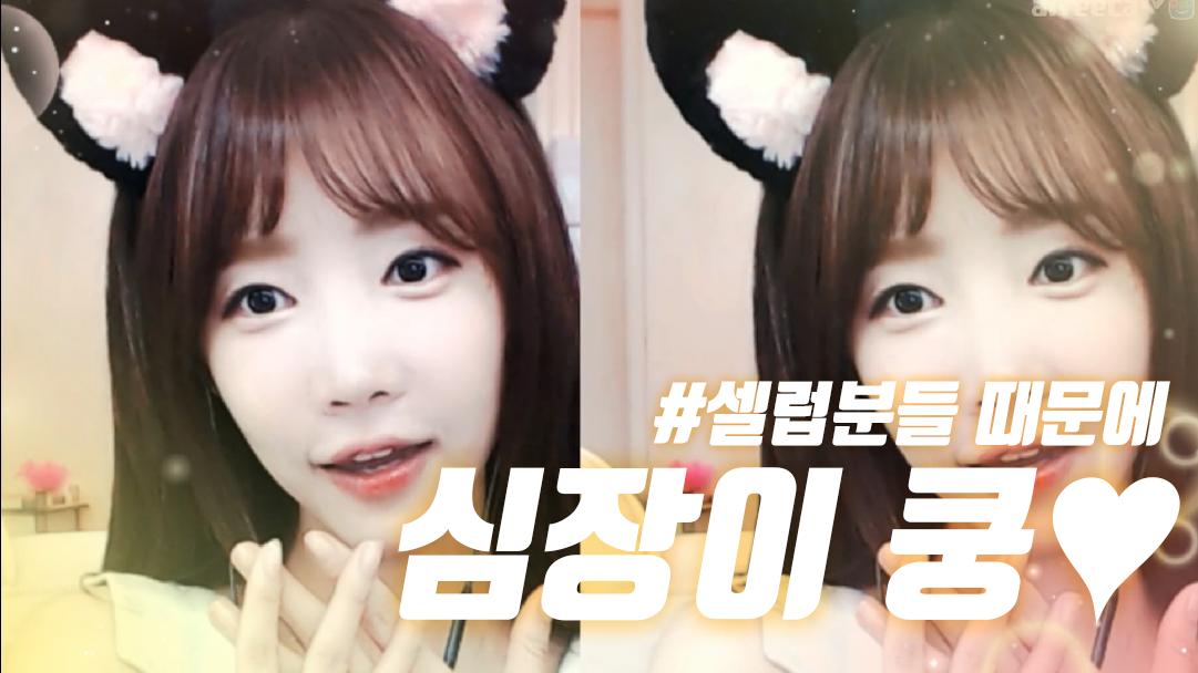셀리 셀럽분들 때문에 심장이 쿵!
