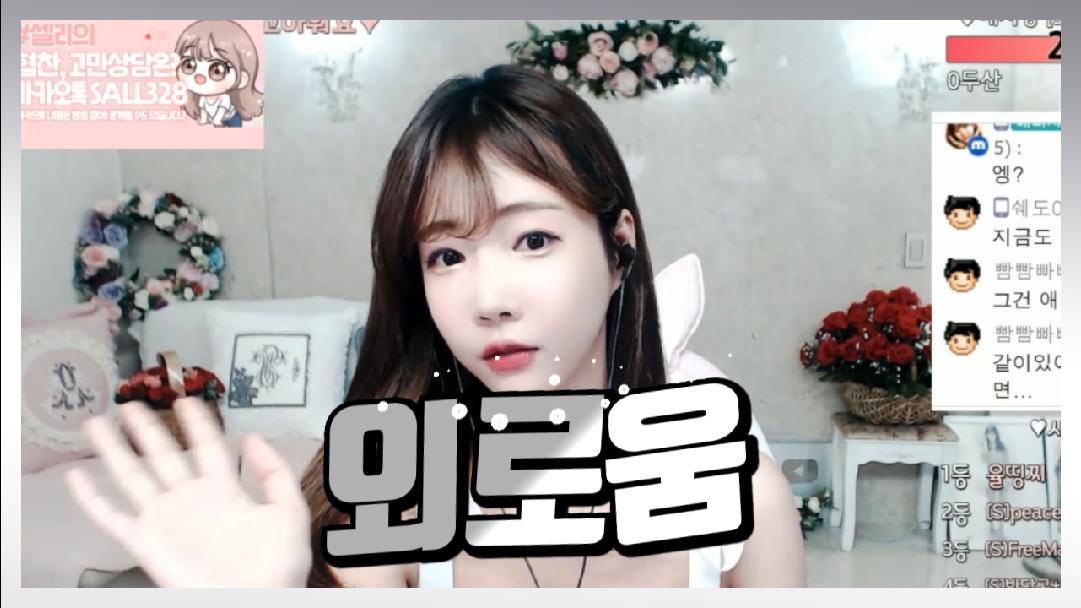 셀리 외로움일까요? 애정결핍일까요?