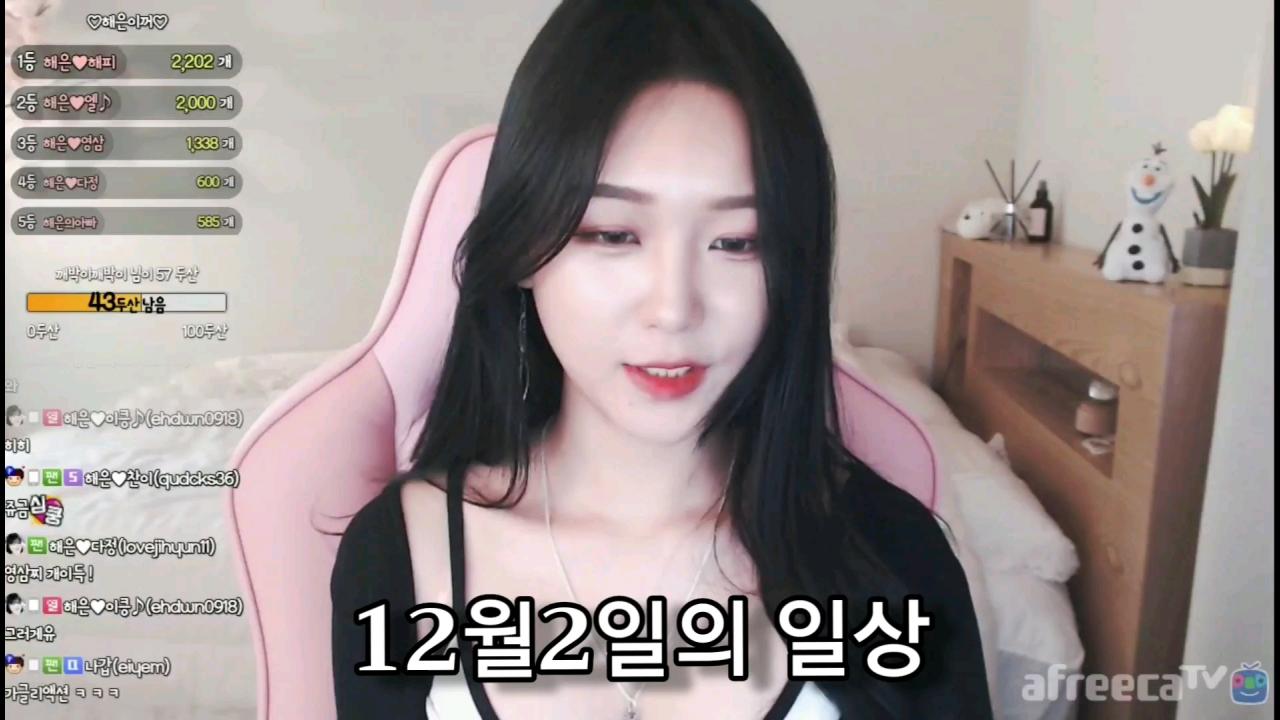 해은 :: 12월2일의 일상 3 12월 첫방