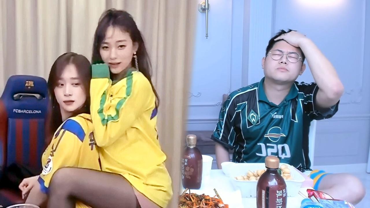 미래x수빈에게 복분자 배틀 졌던 게 억울한 감스트