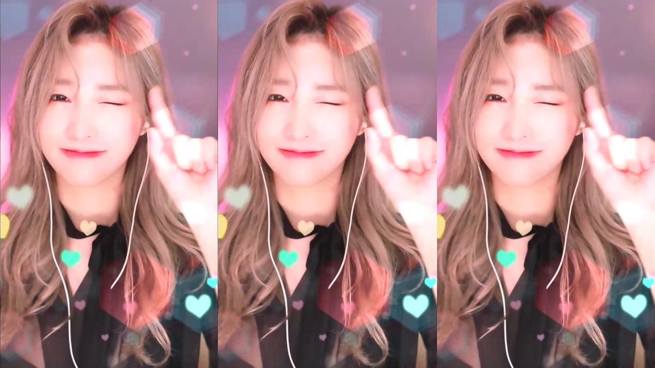 [JW]임지우] 여캠리액션 ( 너뿐이야 )