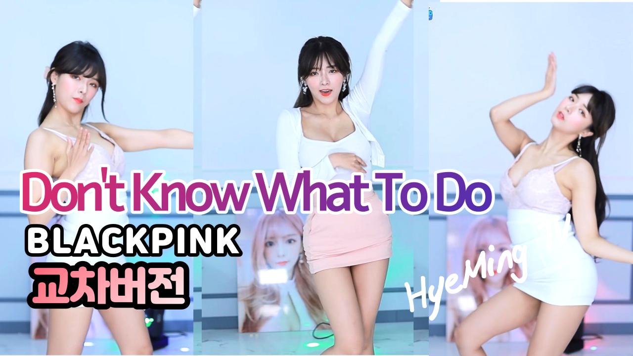 블랙핑크 - Don't Know What to Do 교차버전 / 혜밍 섹시 댄스