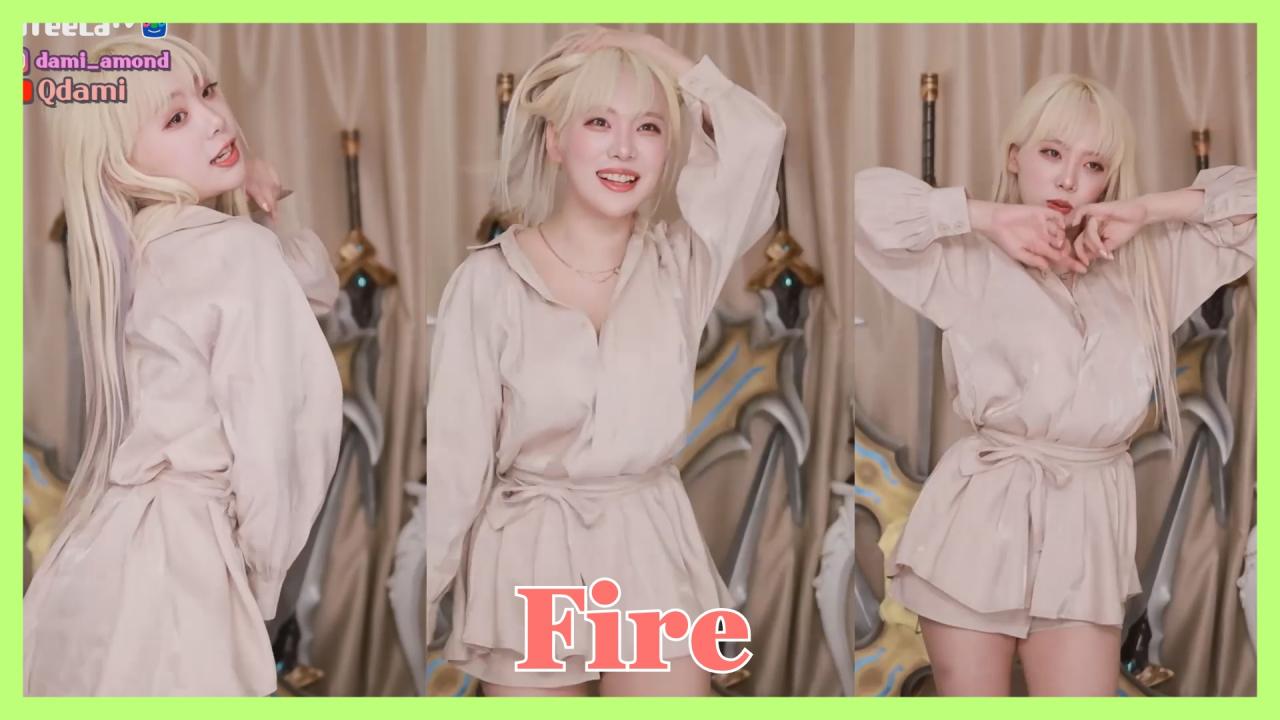 [DM]퀸다미투애니원(2NE1) - 파이어(Fire)섹시댄스