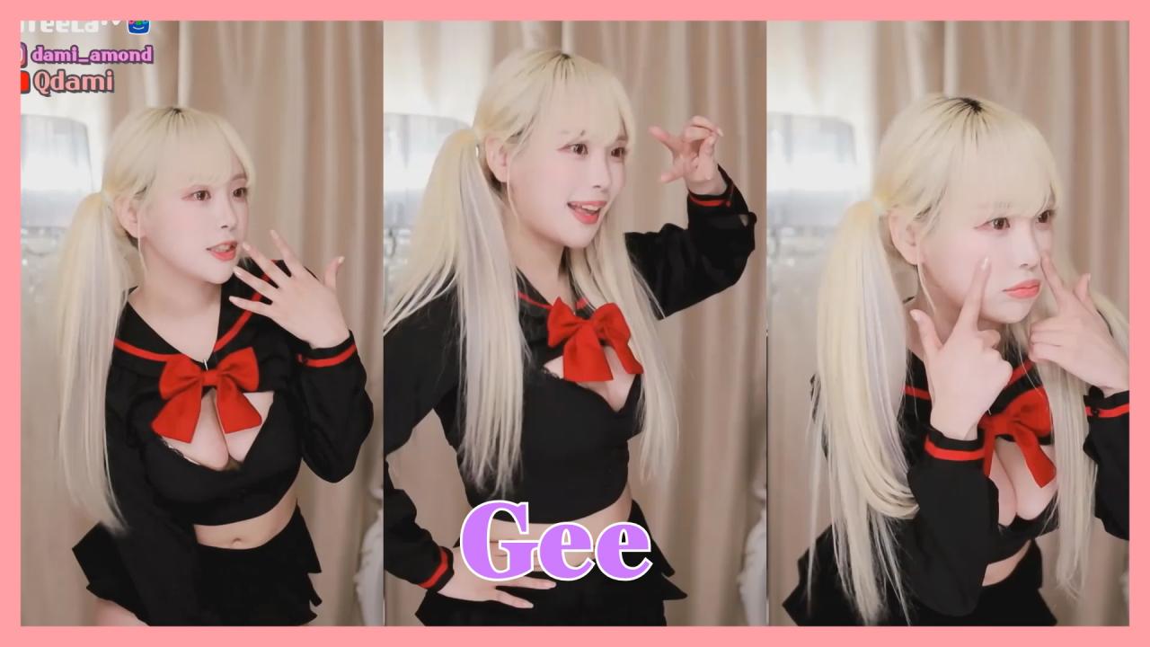 [DM]퀸다미소녀시대 - 지(Gee)섹시댄스