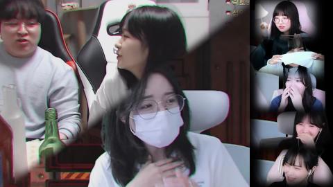 풍유란 뮤비 캄성여대 멤버들 반응
