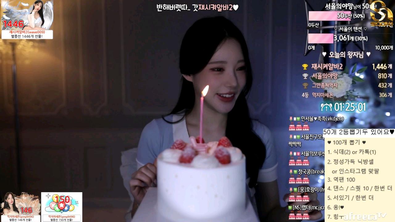 민서율 생일축하해준 영상