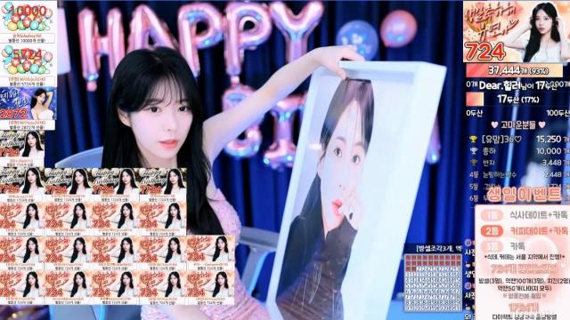 유연 인물화(3절) 생일선물 언박싱 인증영상